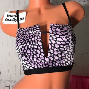 VS M L VERY SEXY UNLINED STRAPLESS BUSTIER BRA